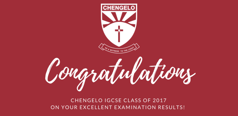 Congratulations to IGCSE Class of 2017