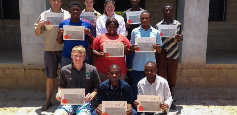 Chengelo BTEC Agriculture students training to become AI Technicians