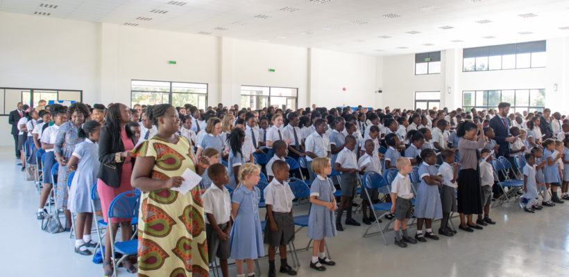 Our New School Hall Officially Opens
