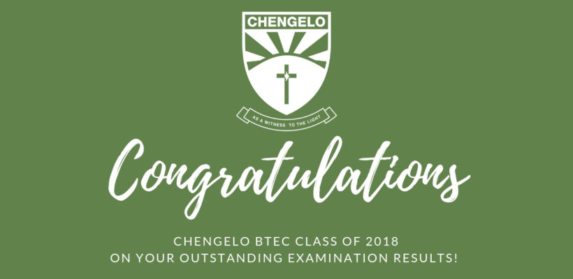 Chengelo Sixth Form Celebrates Phenomenal BTEC Results