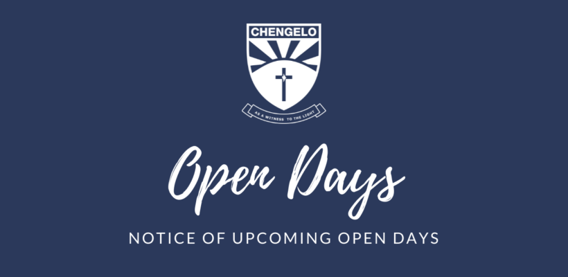 Upcoming Open Days