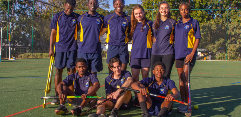 Hockey School Series in Zimbabwe