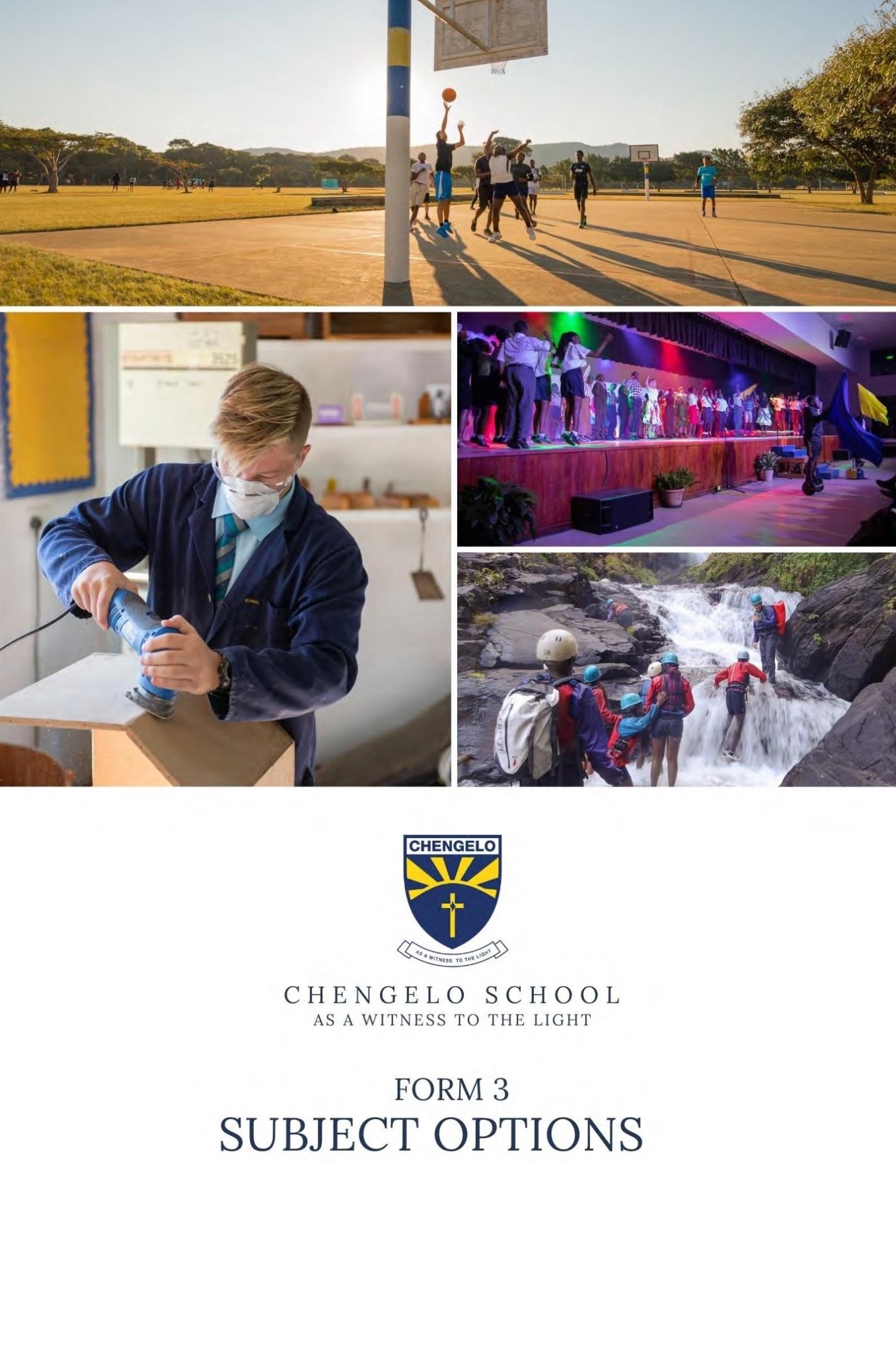 Download the Form 3 Options Booklet